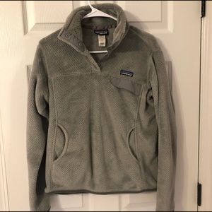 **LIKE NEW** Women’s Grey Patagonia Retool Snap-T Pullover - Size Medium